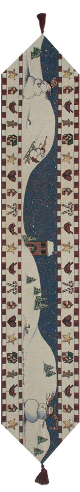 Peppermint Hill Tapestry Table Runner