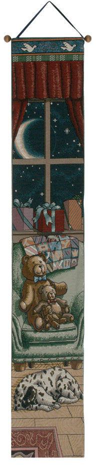 The Bear Den Tapestry Bell Pull