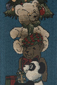 The Bear Club Tapestry Bell Pull