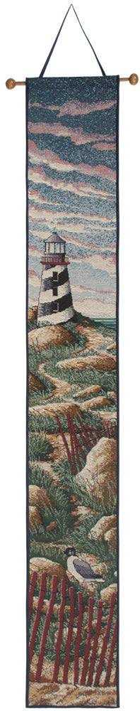 Harbor Lights  Tapestry Bell Pull