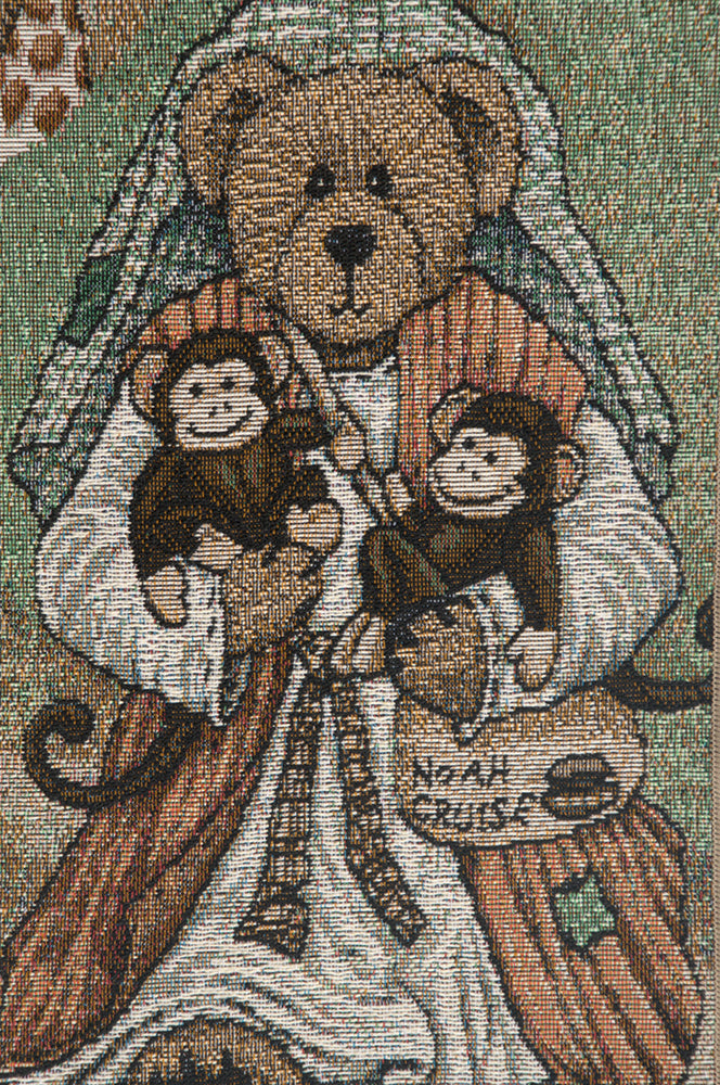 Mr Noah And Friends Tapestry Bell Pull