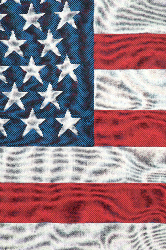 American Flag II Tapestry Throw