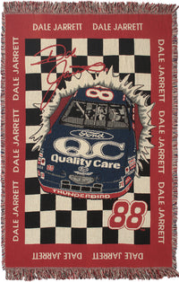 Dale Jarrett Tapestry Throw