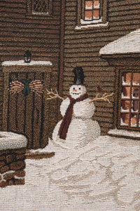 Cocoa Break at the Copperfields II Tapestry Throw by Charles Wysocki