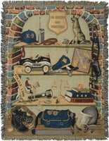 To Serve and Protect Tapestry Throw