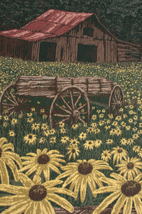 Black Eyed Susan II Tapestry Throw