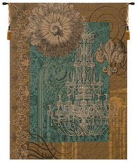 Le Grand Lustre Blue French Tapestry