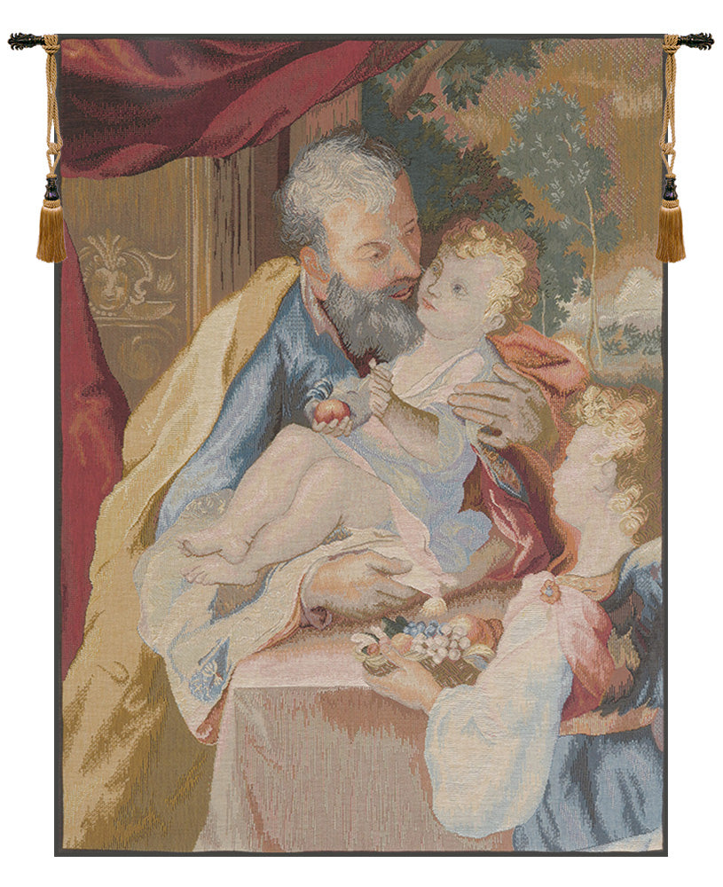 Joseph to the Child French Tapestry by Raphael