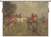 Equestrian Chase European Tapestry