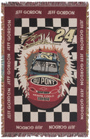 Jeff Gordon Tapestry Throw