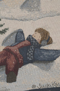 Snow Days Tapestry Throw