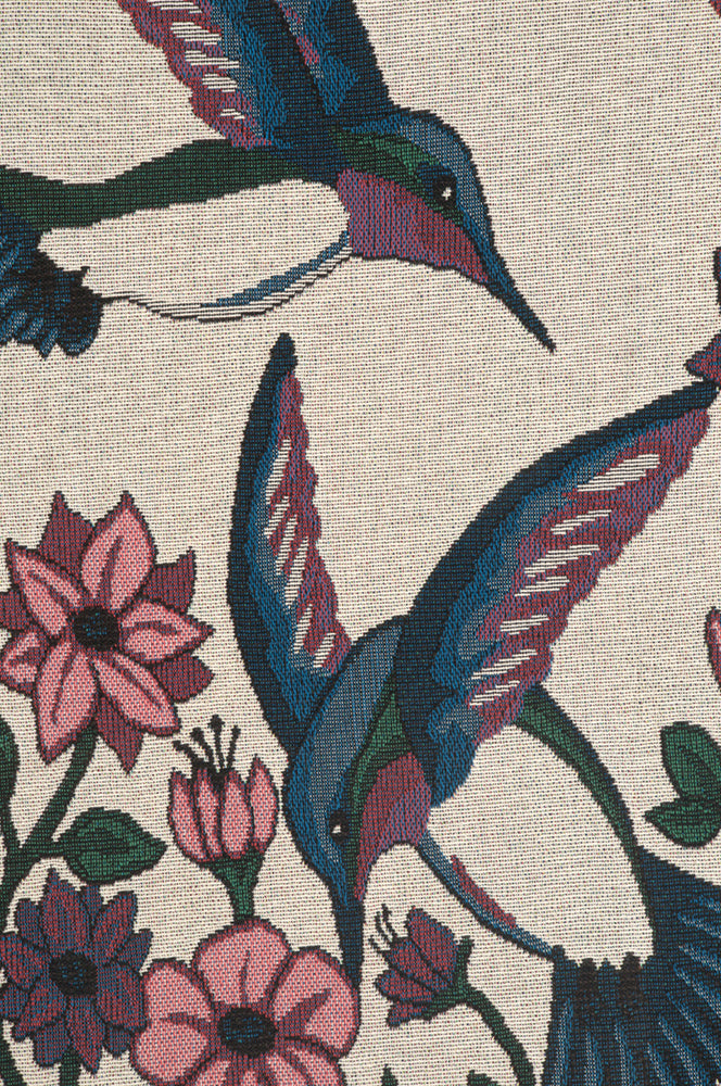 Hummingbird Haven II Tapestry Throw