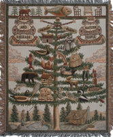 The Outdoorsman Tapestry Throw