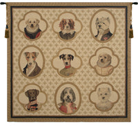 Dogs of Honor European Tapestry