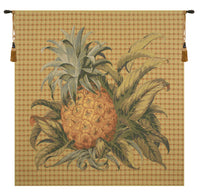 Tropical Pineapple Square European Tapestry