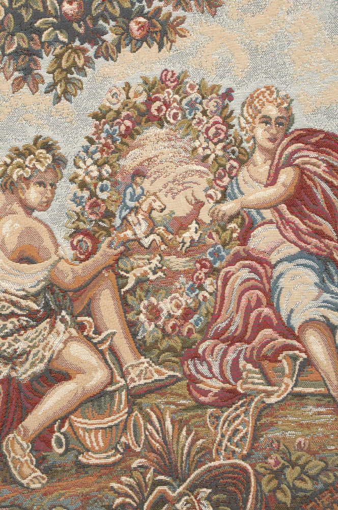 Adam and Eve's Garden European Tapestry