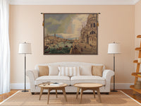 La Salute Italian Tapestry Wall Hanging by Alberto Passini