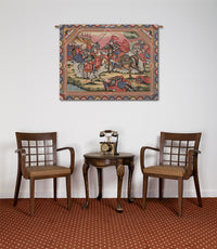 Ronald's Battle Italian Tapestry Wall Hanging