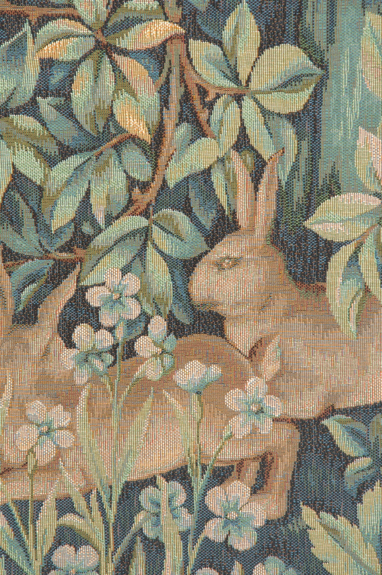 Hare and Pheasant French Tapestry by William Morris