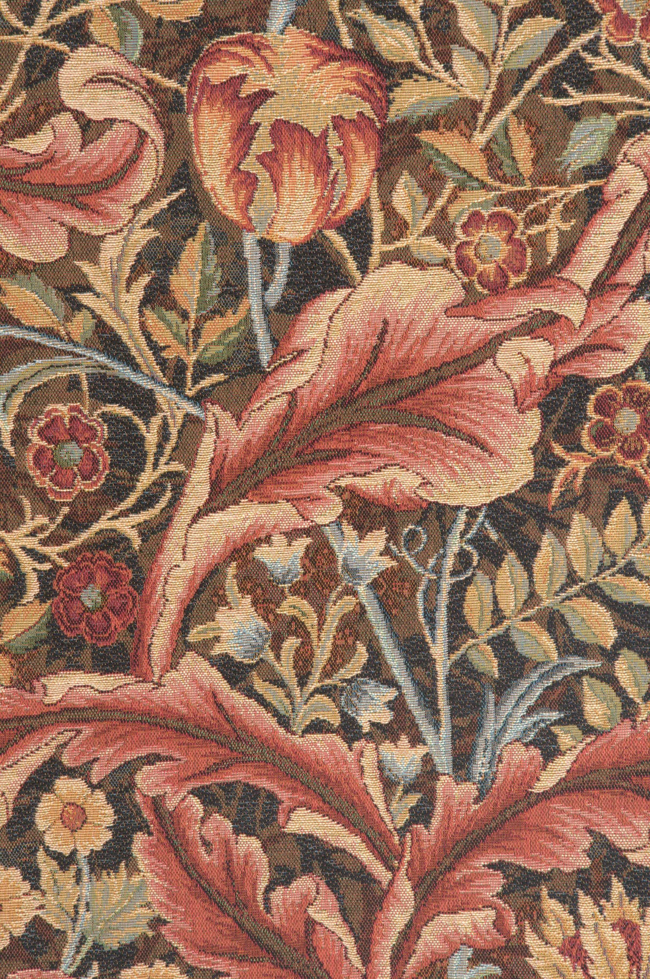 Acanthe Brown Large French Tapestry by William Morris