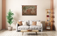 Royal Elephant Large French Tapestry