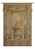 Urn with Columns Brown Small European Tapestry