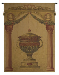 Filigrie Urn Pediment European Tapestry