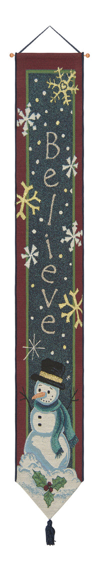 Believe II Tapestry Bell Pull