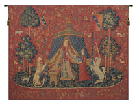 Le Desir Clair Belgian Tapestry Wall Hanging