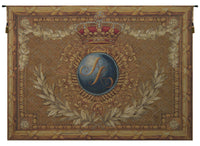 Coat of Arms A.K. Horizontal French Tapestry