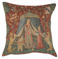 A Mon Seul Desir III Large French Tapestry Cushion