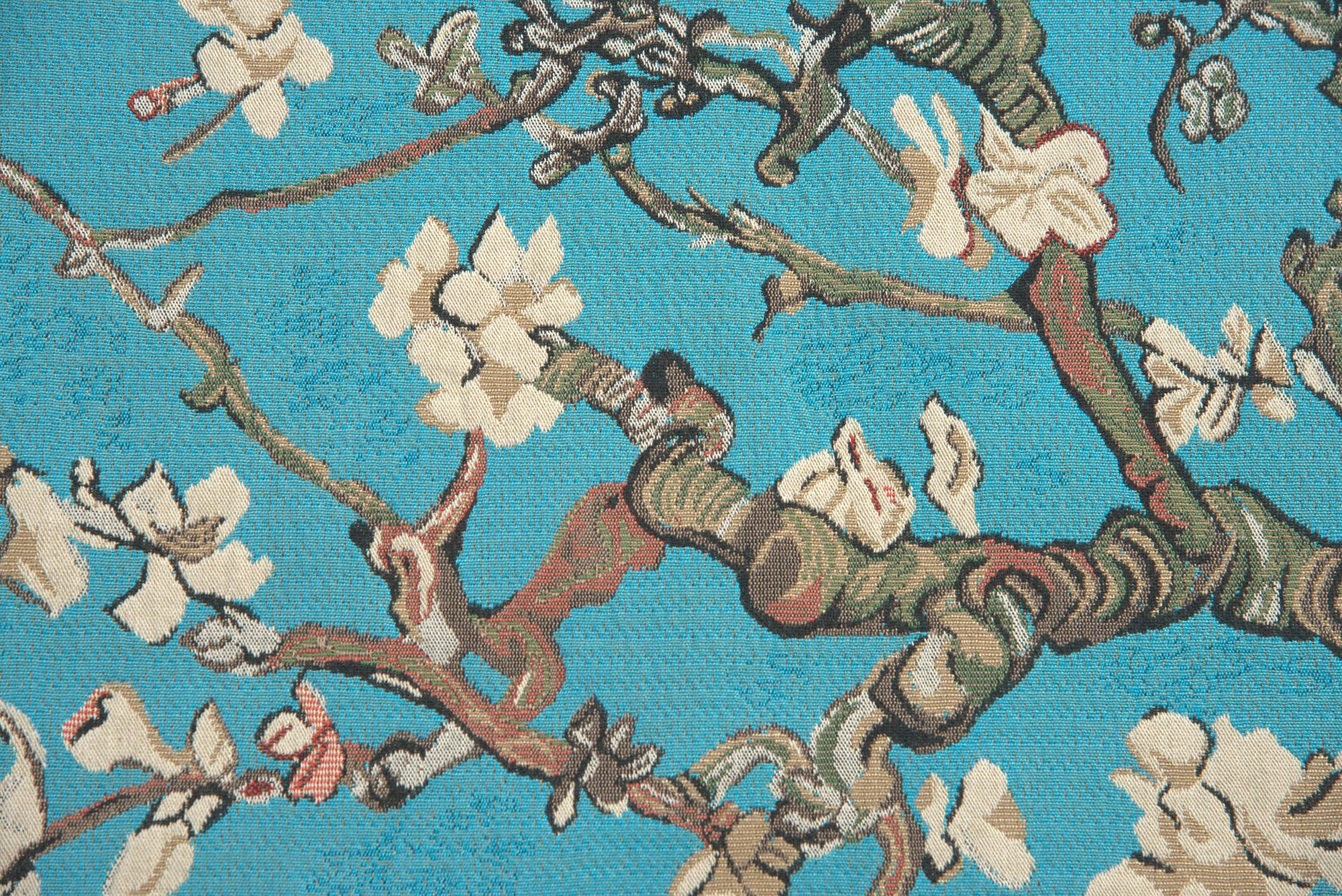 The Almond Blossom II Belgian Tapestry by Vincent Van Gogh