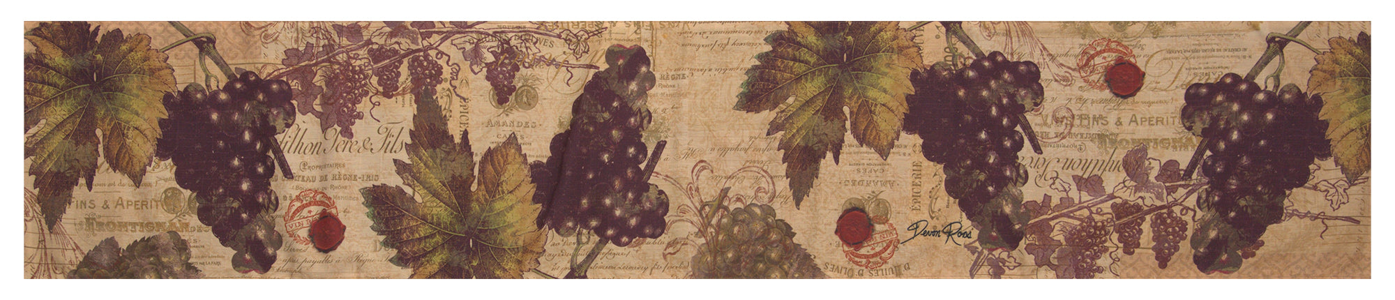 Estate Vintage Tapestry Table Runner