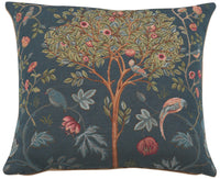 Kelmscott Tree Blue French Tapestry Cushion