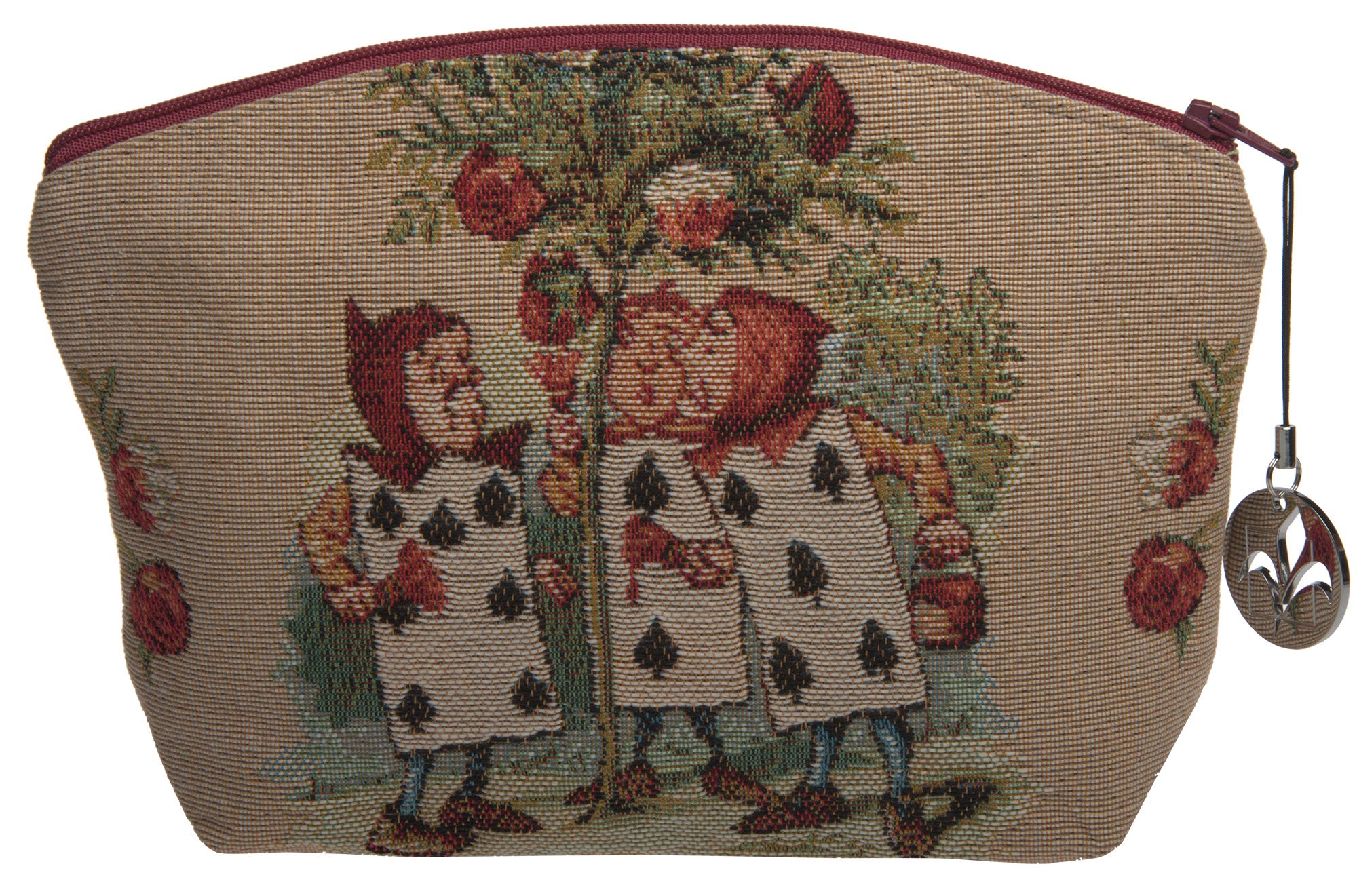 The Gardeners Alice In Wonderland Purse Tapestry Handbag by John Tenniel