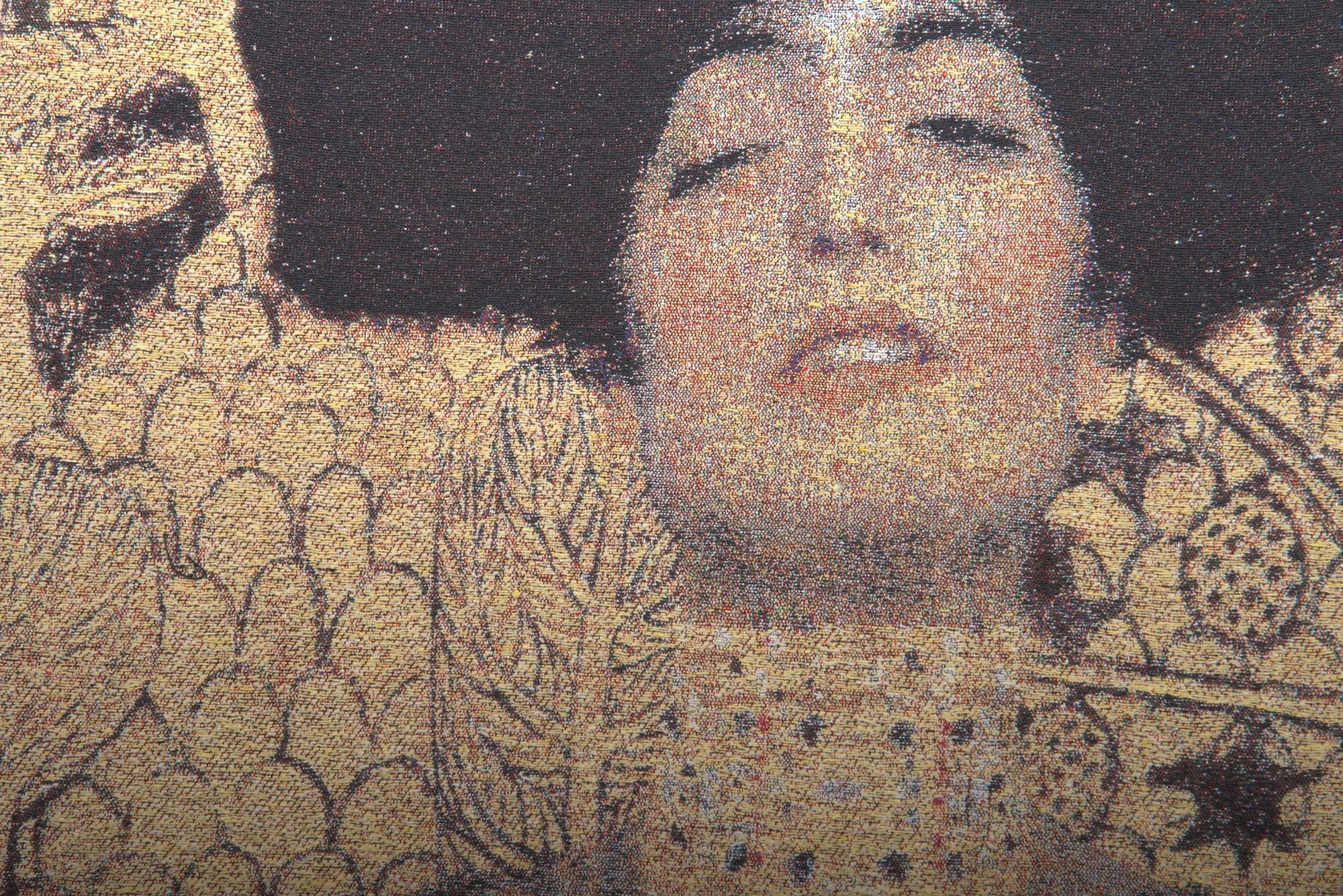 Adele II Decorative Pillow Cushion Cover by Gustav Klimt