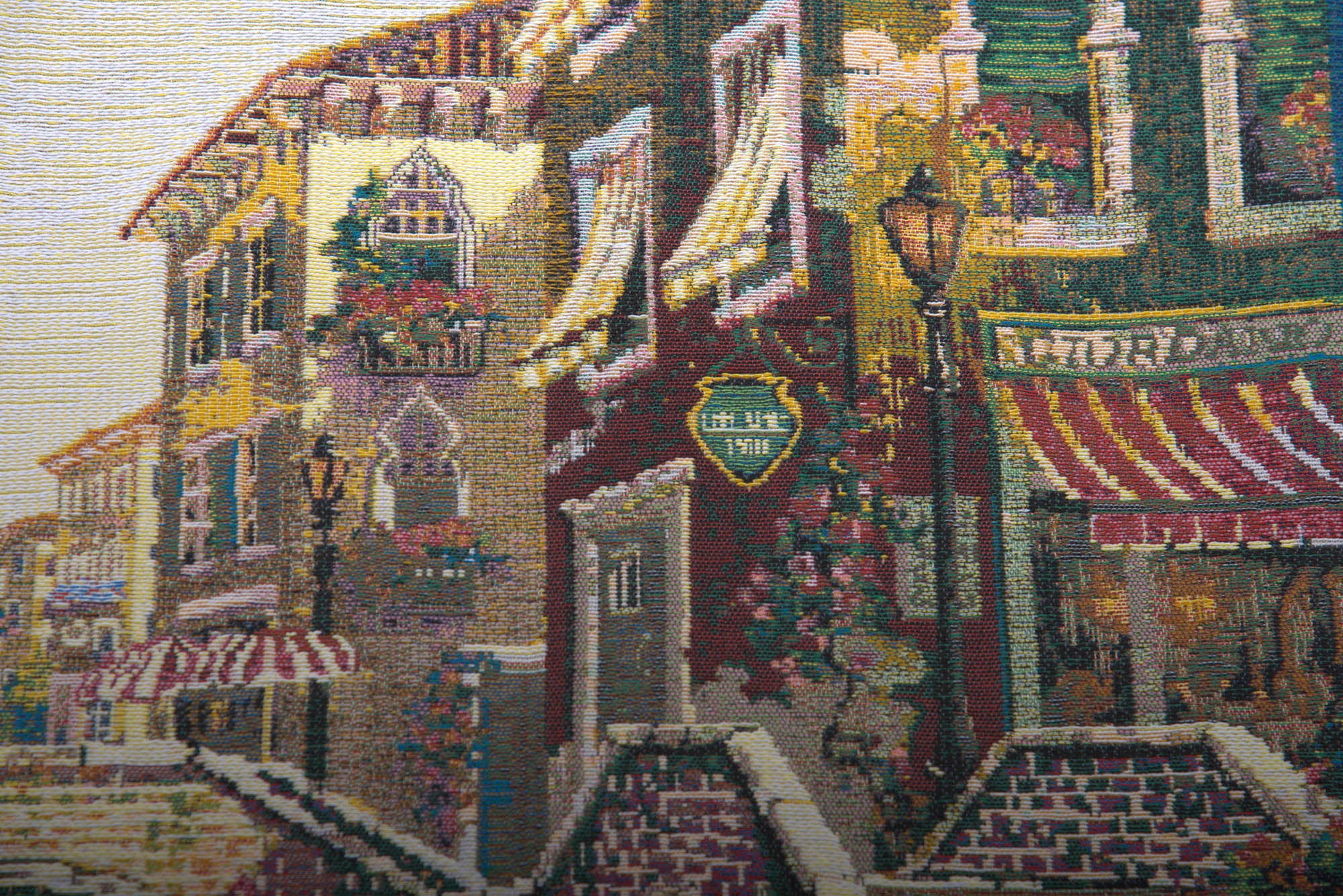 Venice Venetie Light Belgian Tapestry Wall Hanging by Robert Pejman