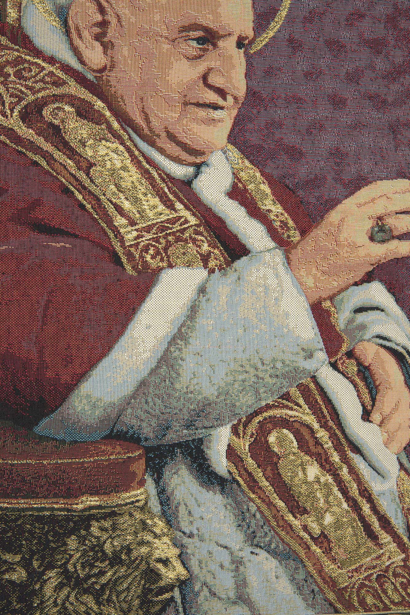 Pope John XXIII Halo European Tapestries by Alberto Passini