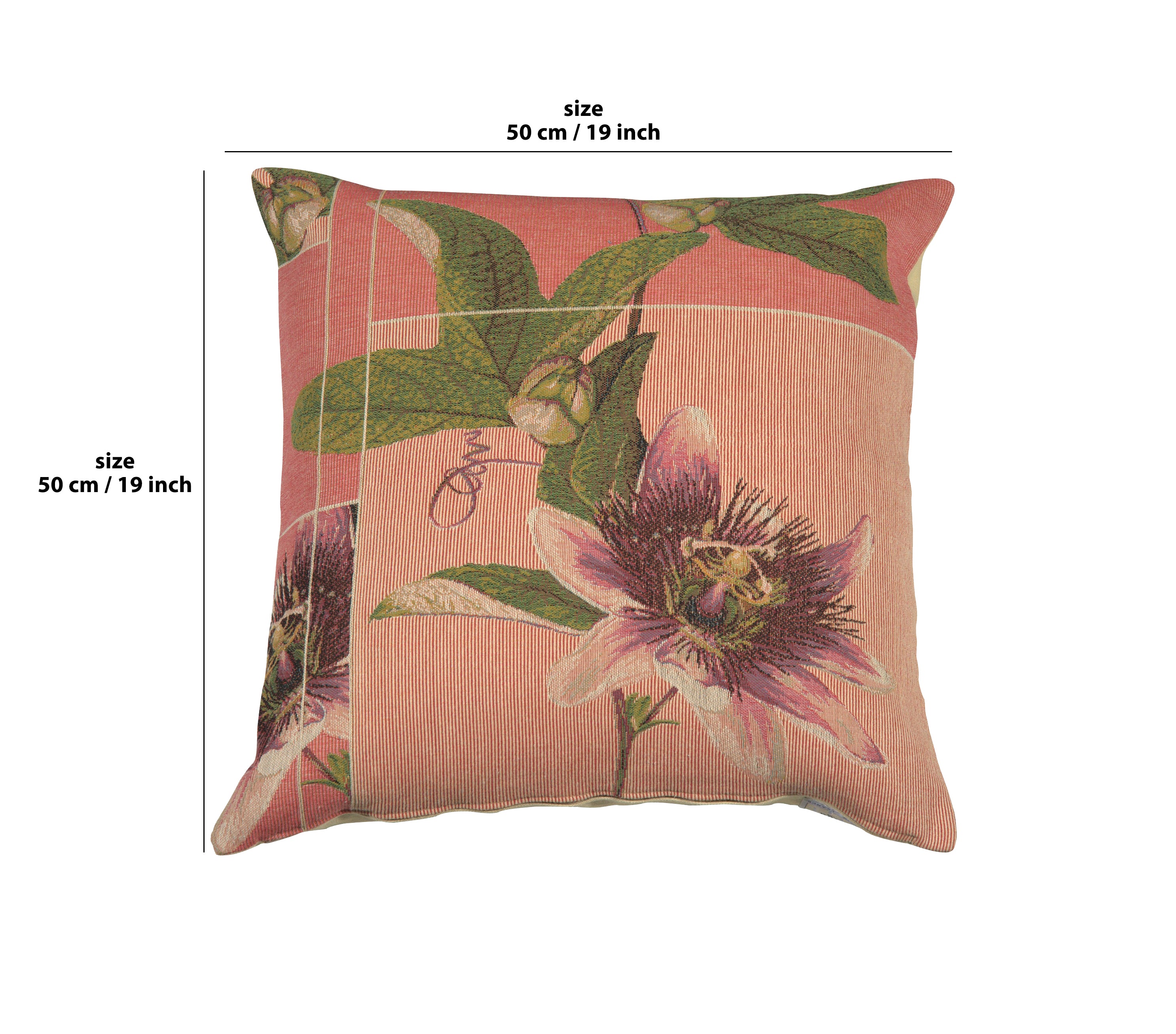 Spring Blossom Pink French Tapestry Cushion