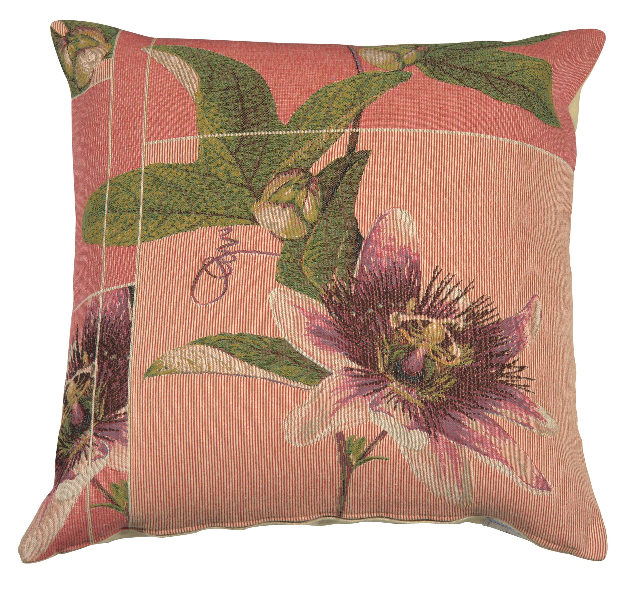 Spring Blossom Pink French Tapestry Cushion