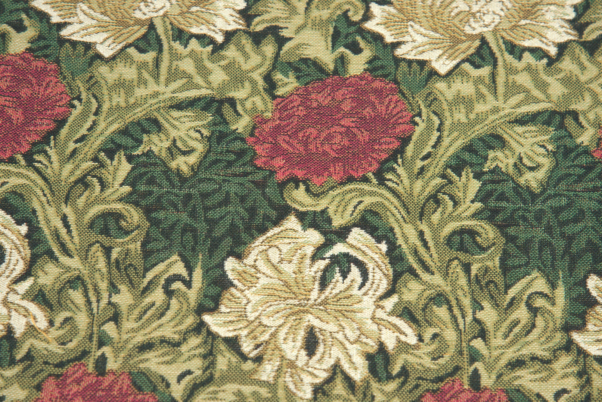 Chrysanthemum Multi Belgian Cushion Cover by William Morris