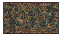 Animals Aristoloches Green French Tapestry