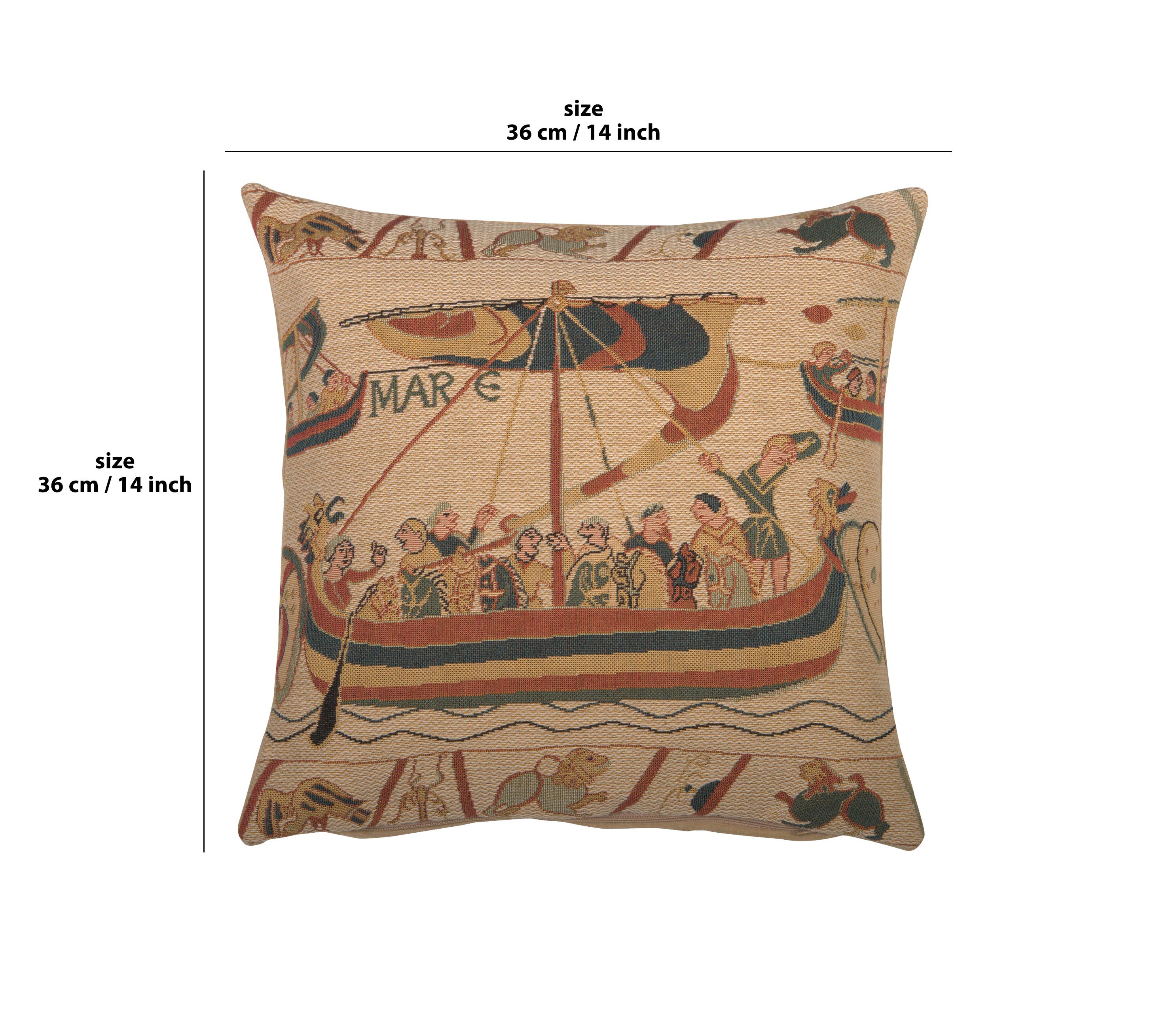 Bayeux William Small European Cushion Cover