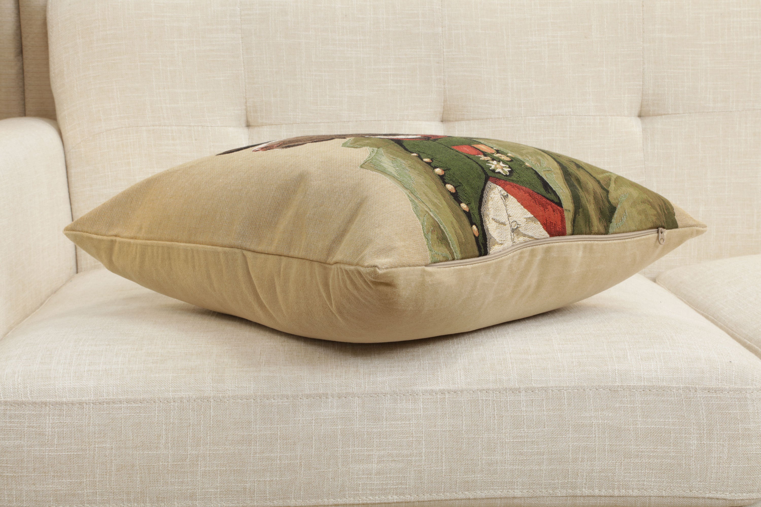 Chien Napoleon European Cushion Cover