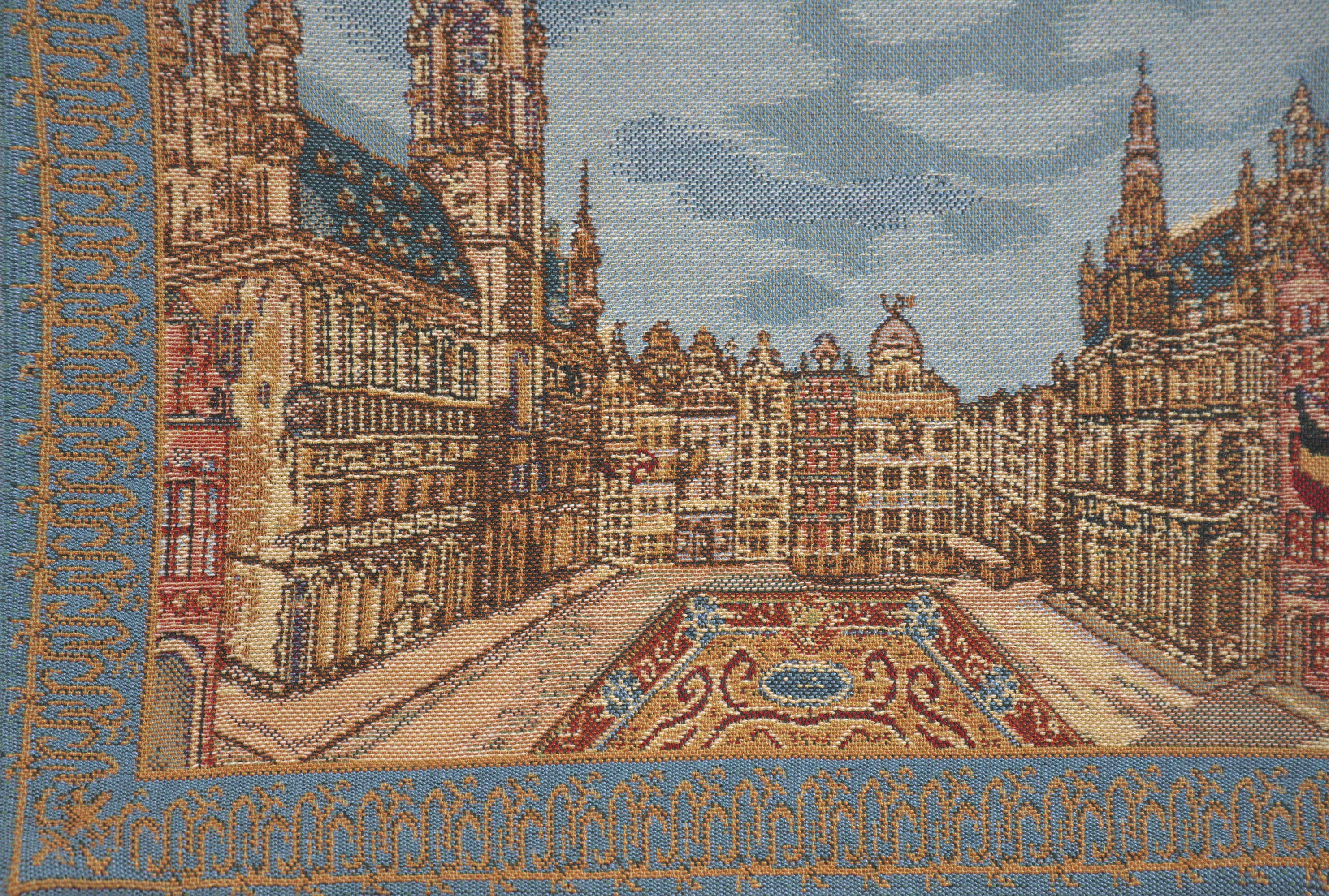 Grand Place Brussels V Belgian Cushion Cover