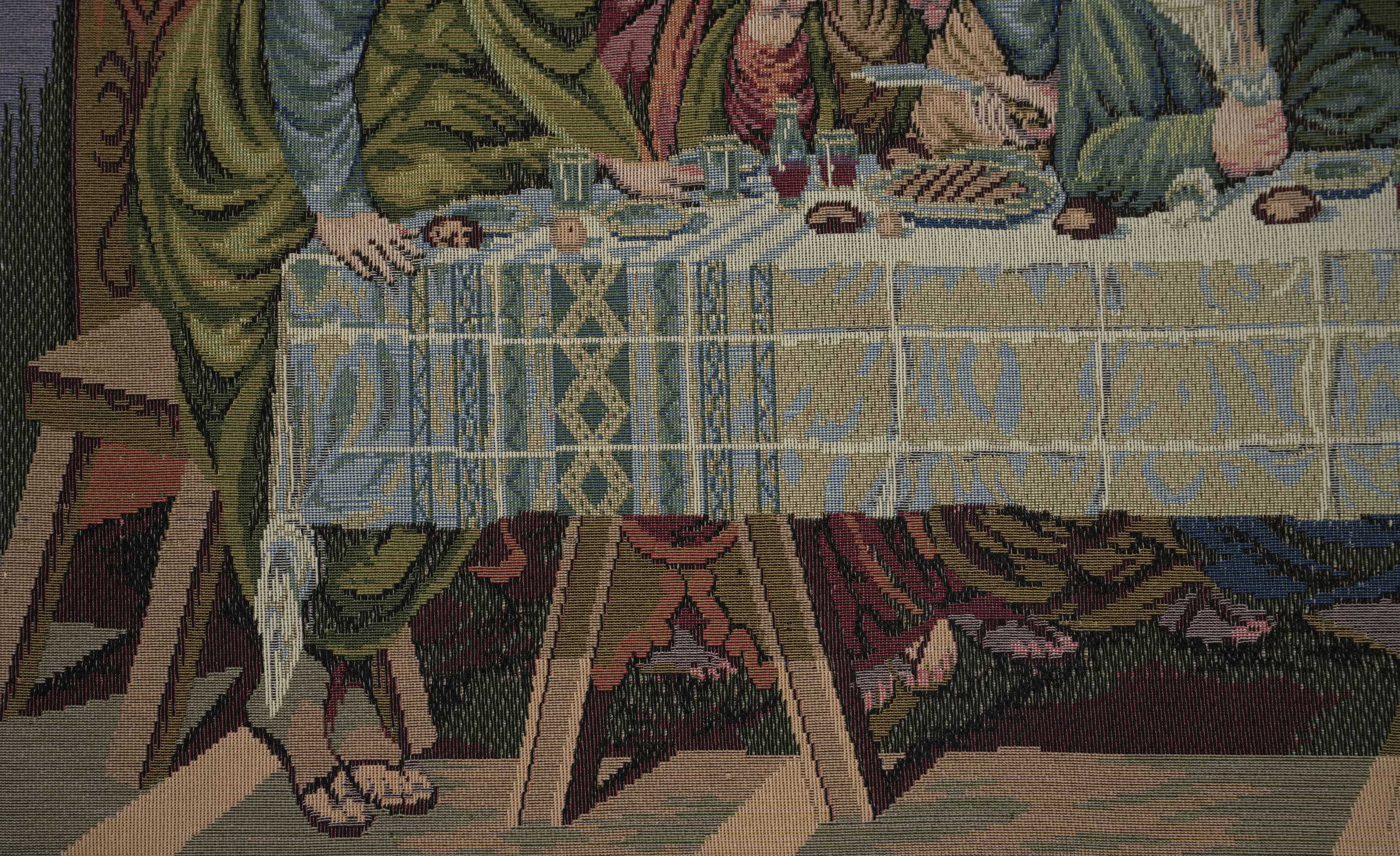 The Last Supper Small  Italian Tapestry