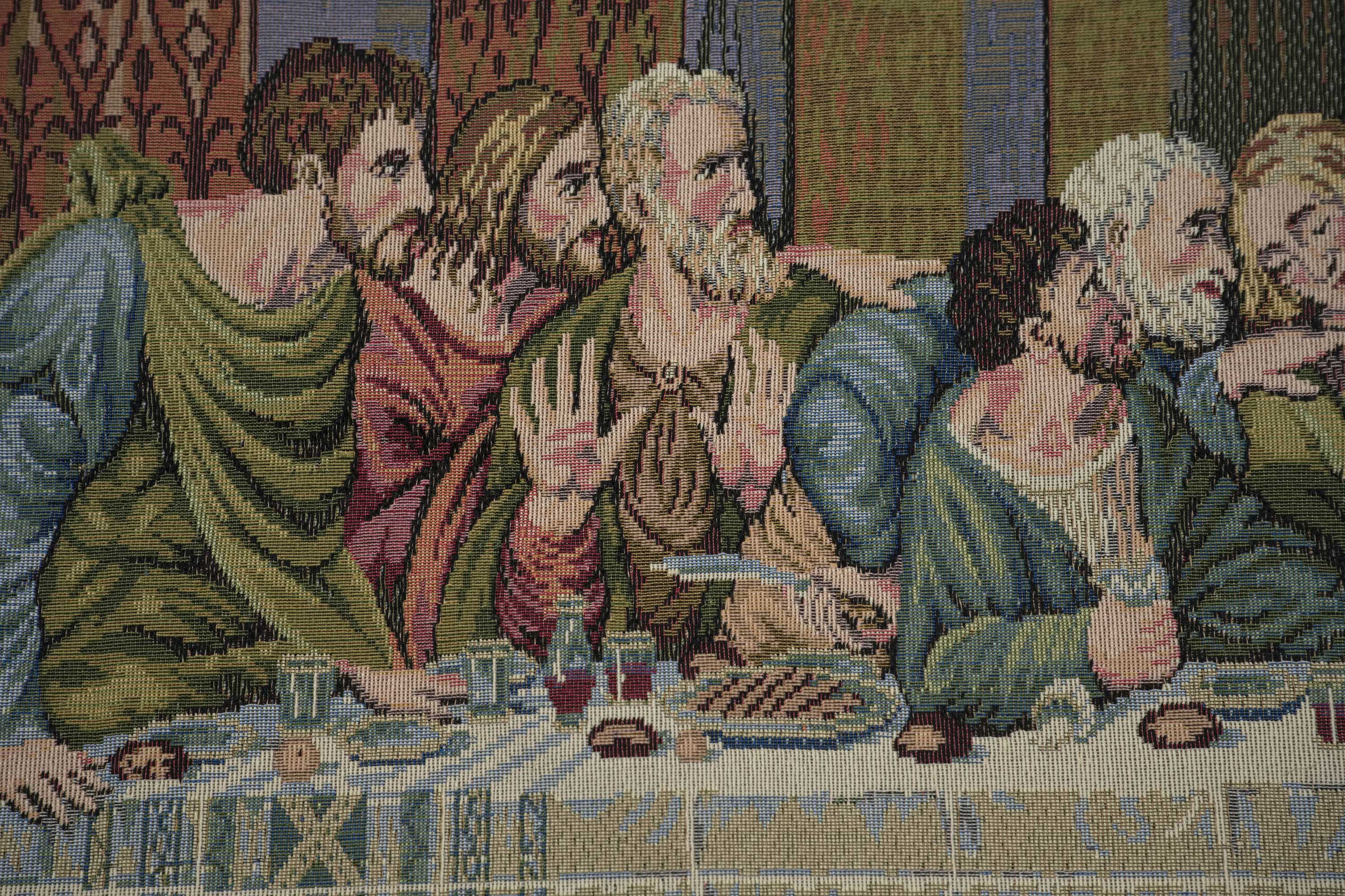 The Last Supper Small  Italian Tapestry