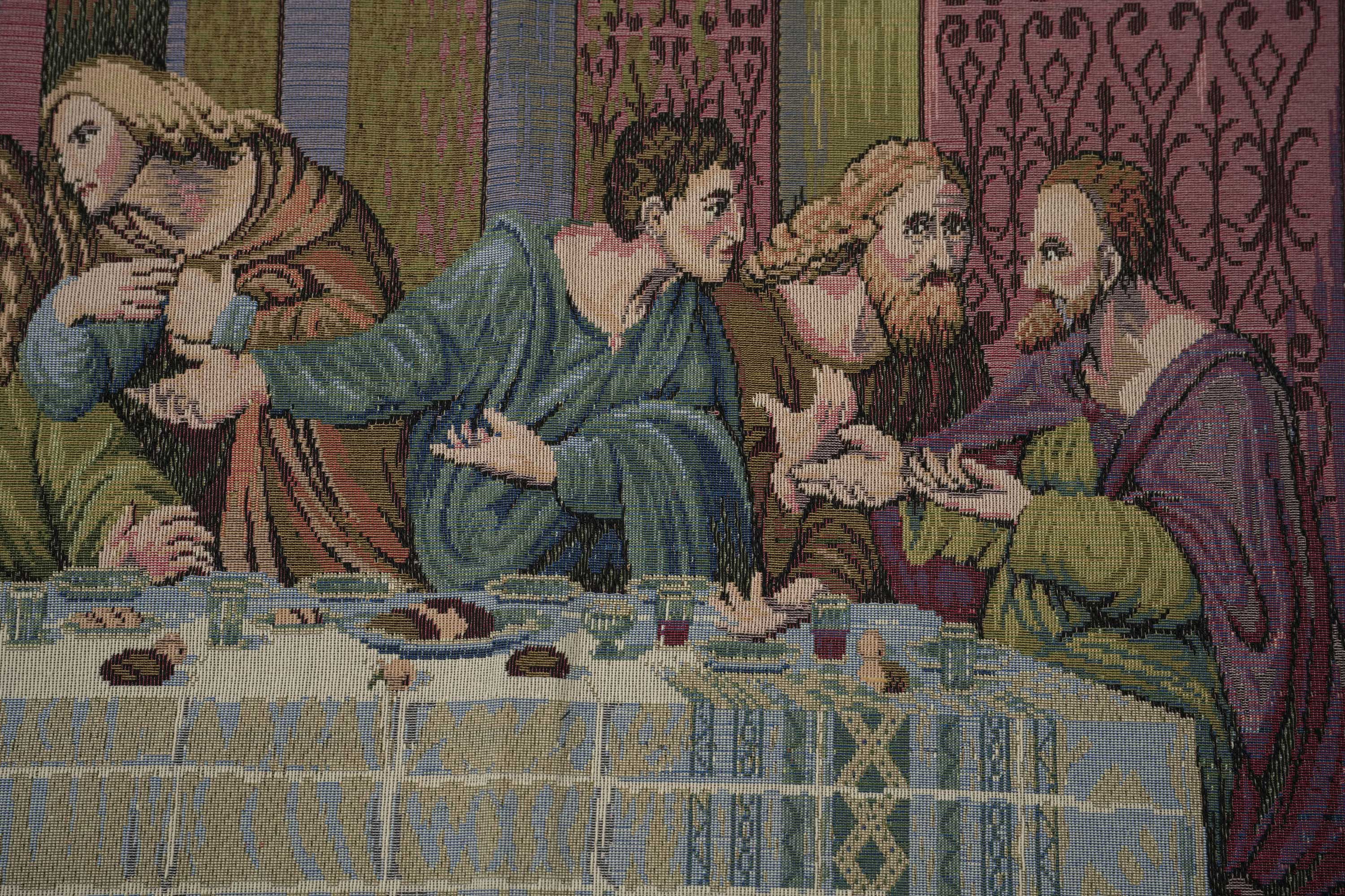 The Last Supper Small  Italian Tapestry