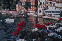 Italian Scene Como Italian Tapestry