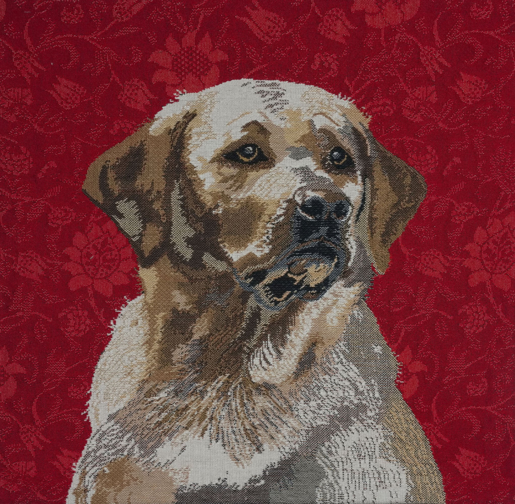 Labrador Red Belgian Cushion Cover